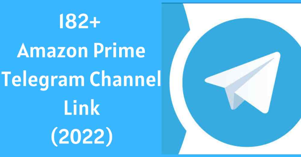 182+ Amazon Prime Videos Telegram Channel Link