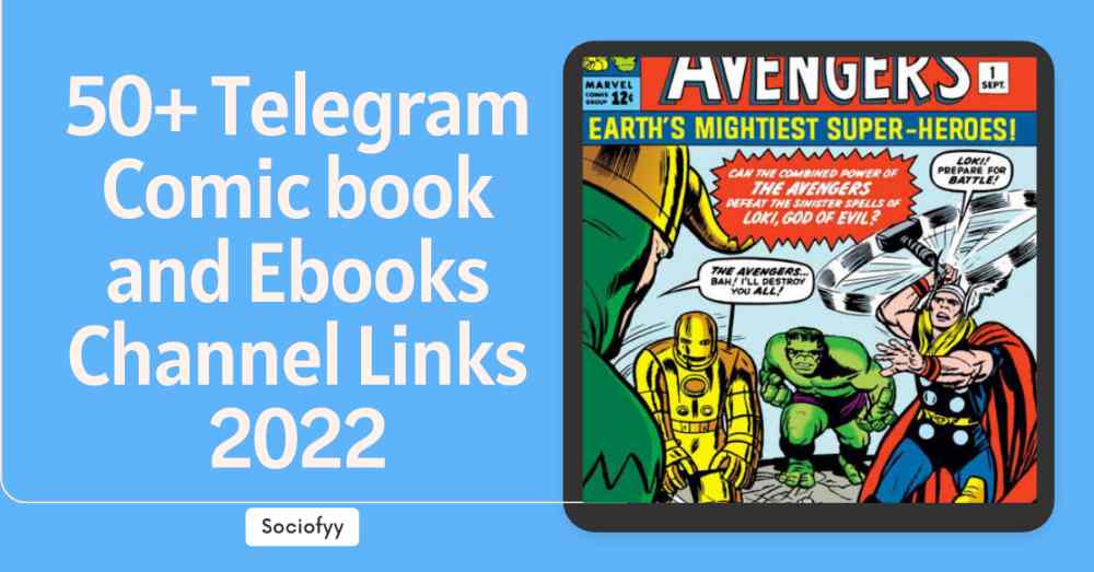 50+ Telegram Comic book and Ebooks Channel Links 2022